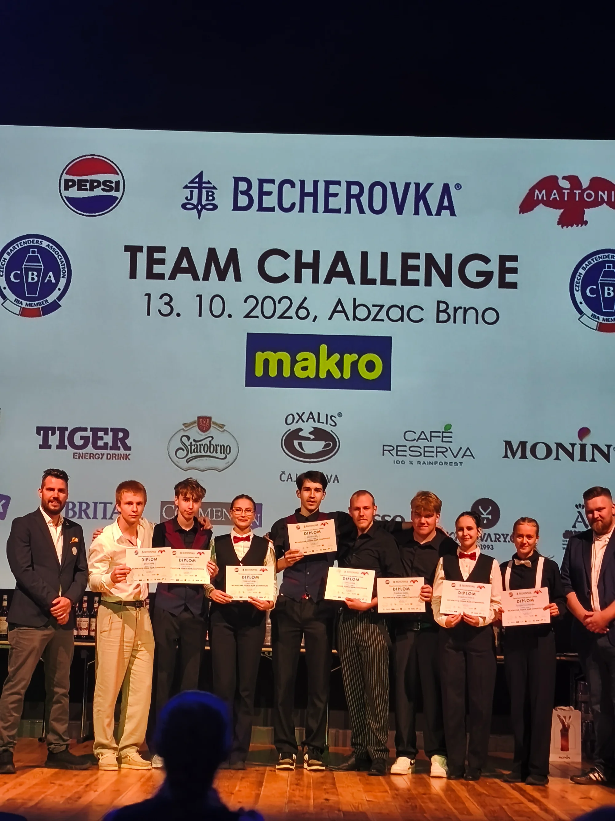 BECHEROVKA VODKA JUNIOR FLAIR COMPETITION, skvělé 3. místo — foto 2